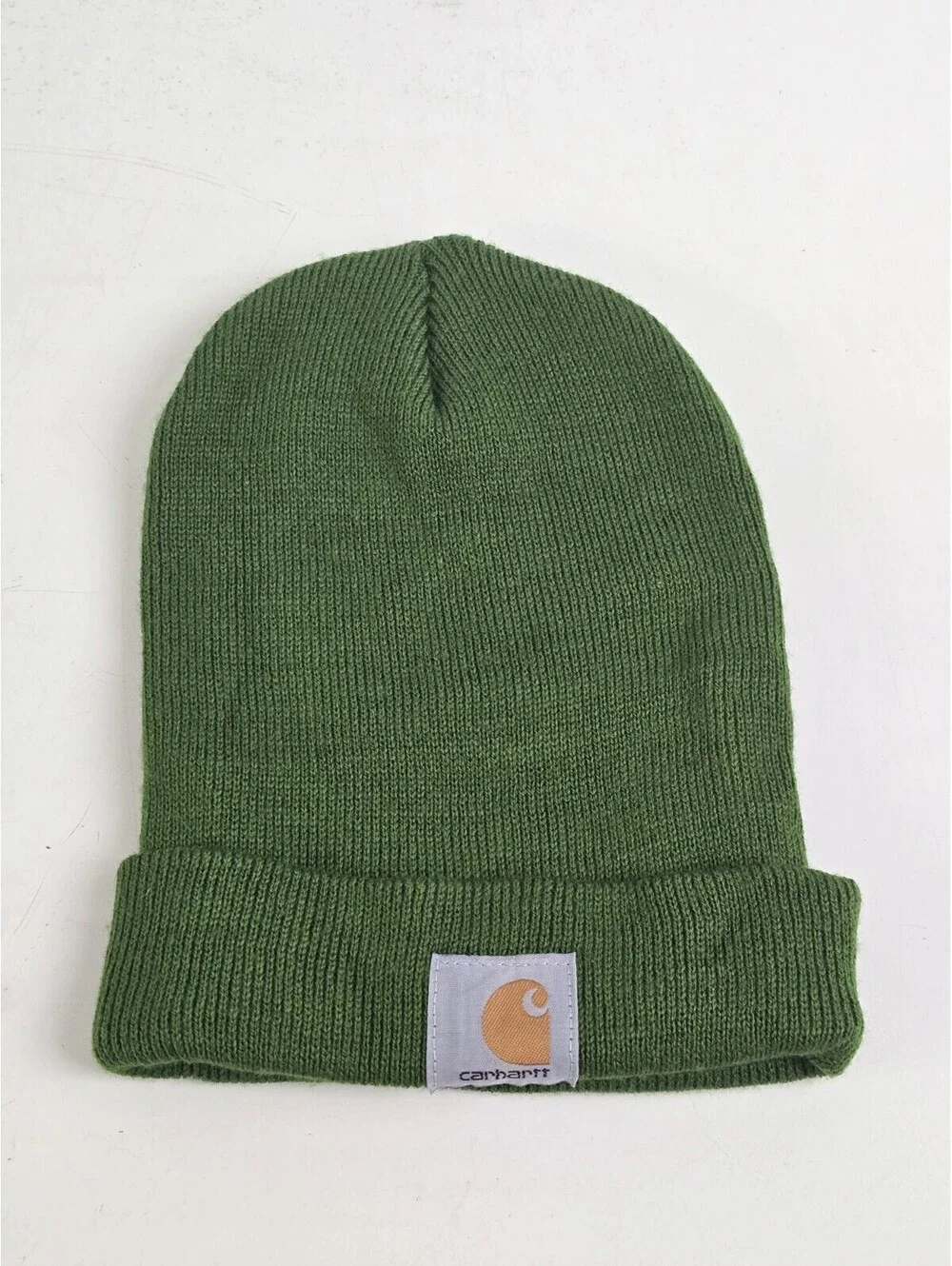 CARHARTT Authentic A18 Watch Hat, Cap, Green One Size, Knit Beanie New NWOT